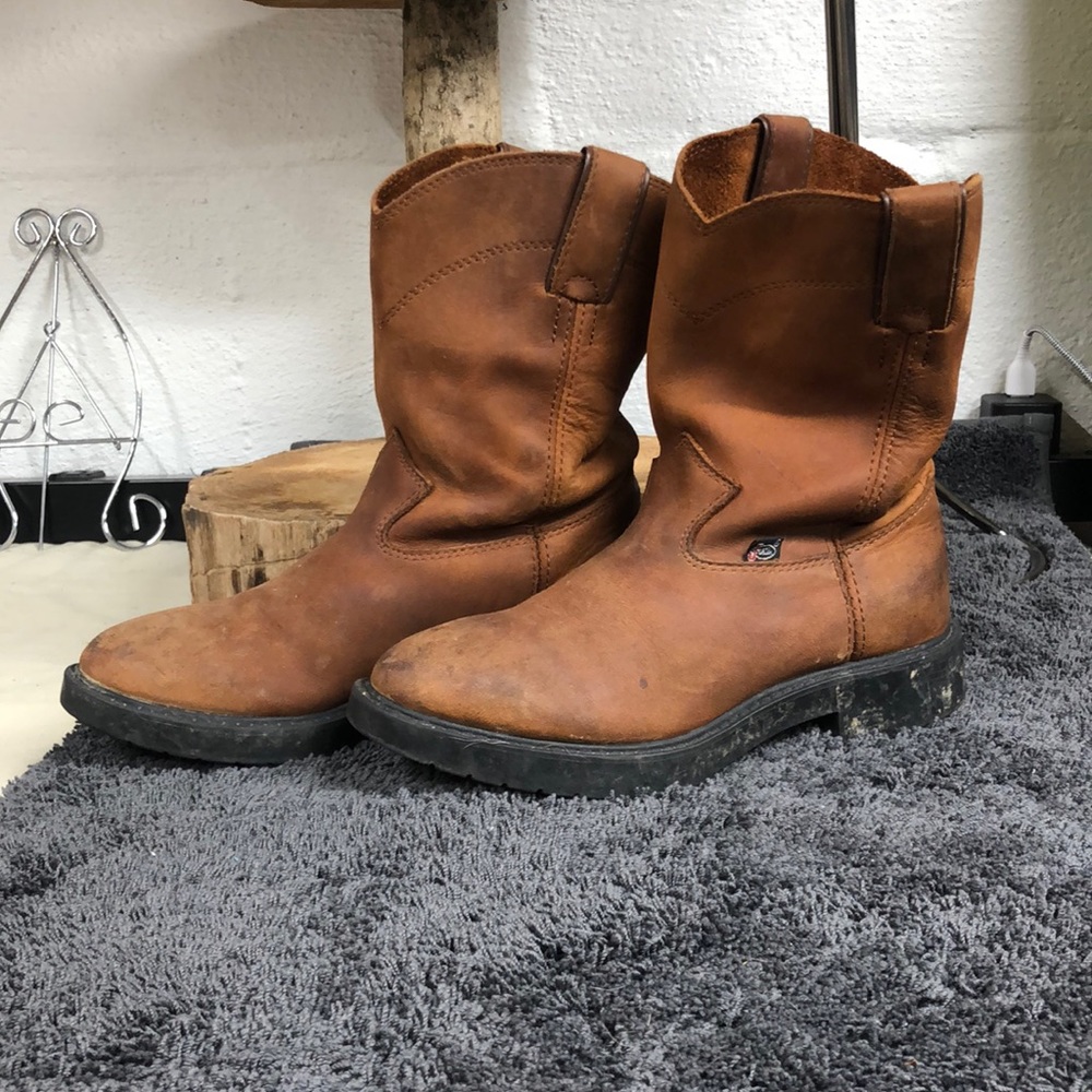 Justin boots soft leather boots size‎ 13.5